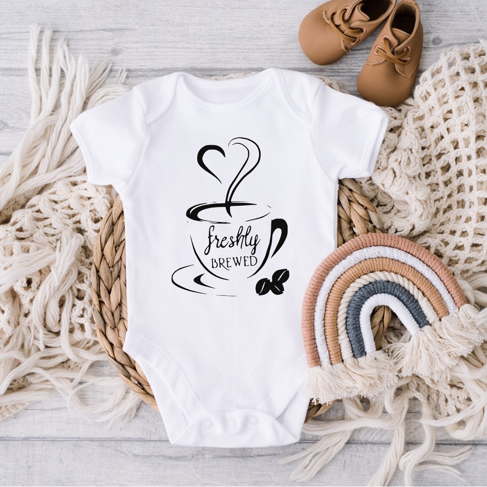 Freshly Brewed Baby Onesie